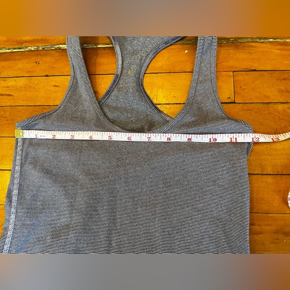 Lululemon | Purple Stripped Tank Top - Picture 4 of 7